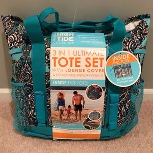Steve Elliot High Tide 3 in 1 Beach Tote Set